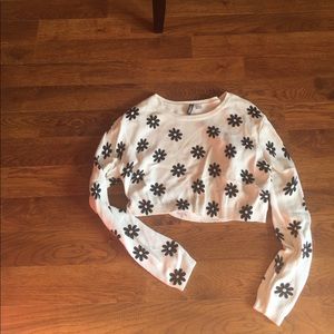 H&M cropped sweater