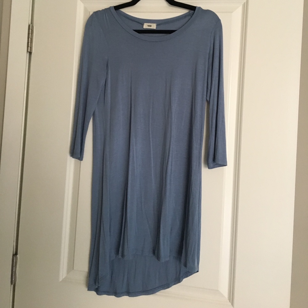 Light blue t-shirt dress!