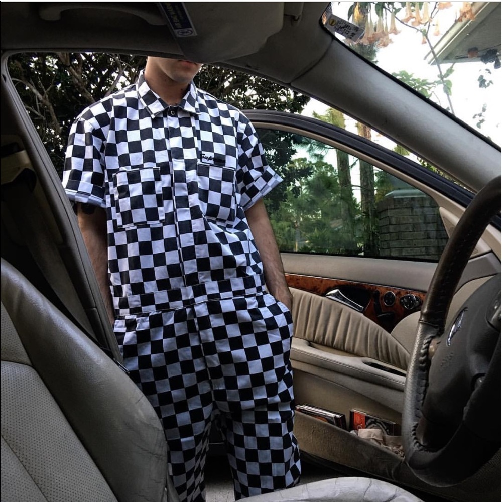 Sold - 🚫Supreme checkered coveralls