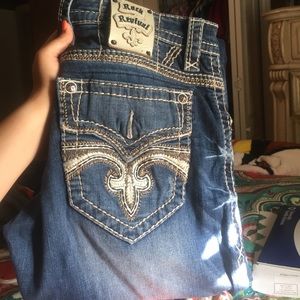 Men's rock revival jeans size 33