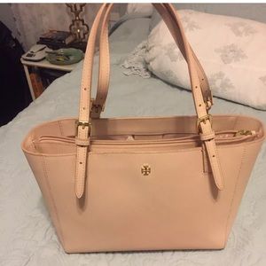Tory Burch Light Oak York tote EUC!