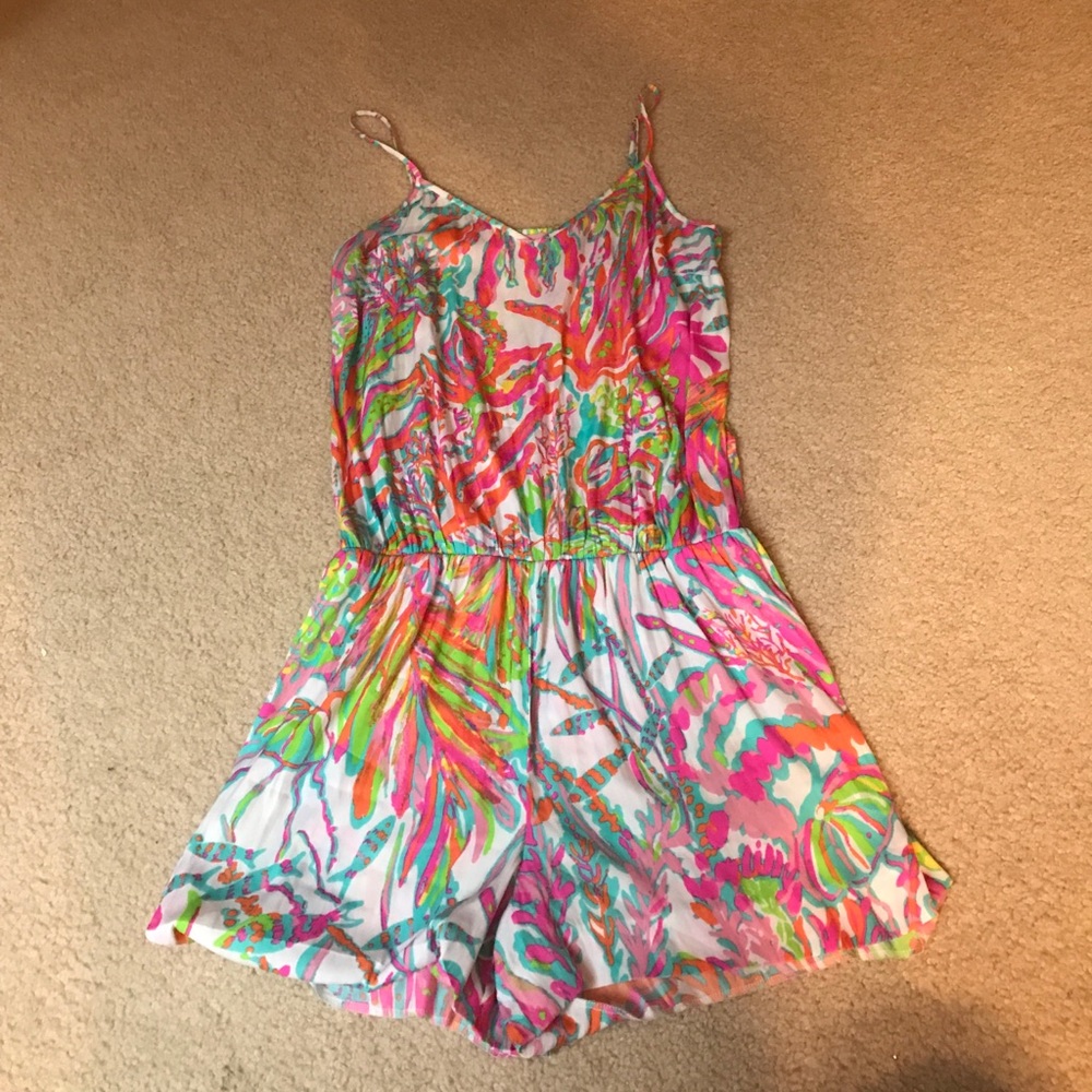 Lilly Pulitzer Scuba to Cuba Deanna Romper