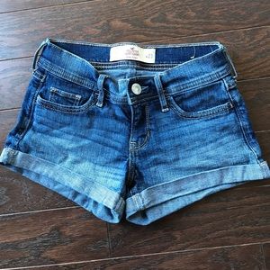 Hollister denim shorts