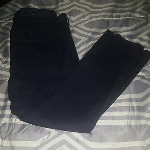 Skinny Innovator Black Cotton Dress Pant