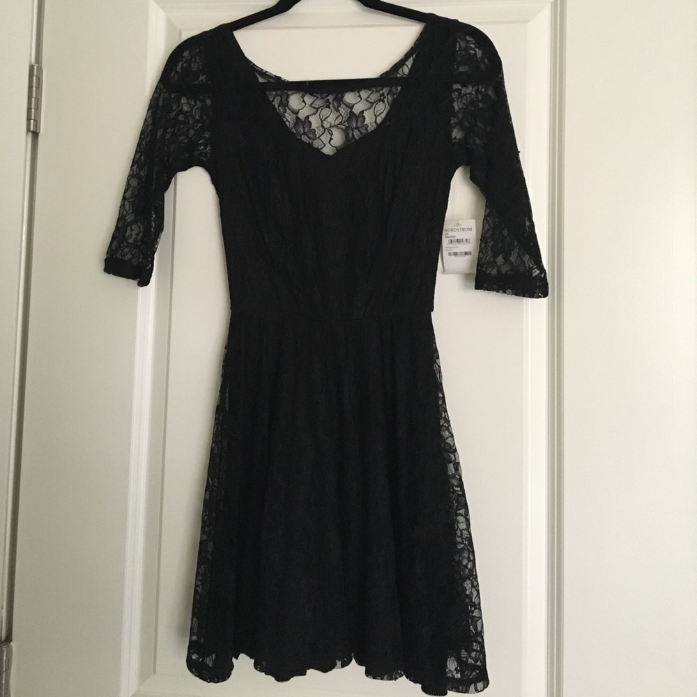 Black lace dress! New with tags!