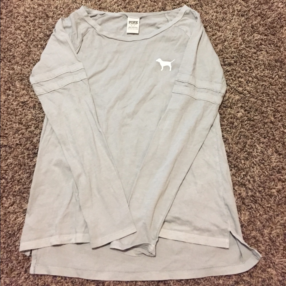 Pink long sleeve shirt