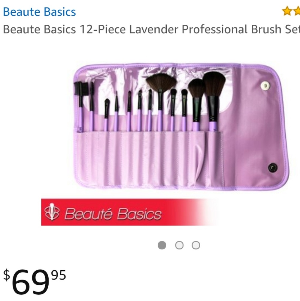 Beaute Basics 12pc professional brush set