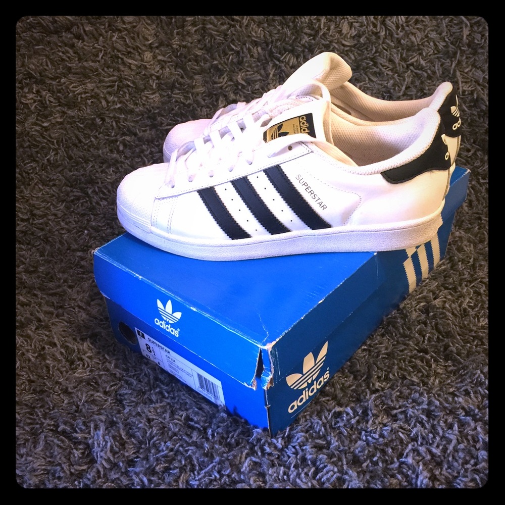 Adidas Superstar, men's size 8.5