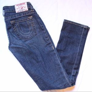 Girls Casey true religion straight leg jeans