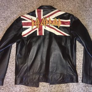 Genuine Leather Def Leppard Jacket