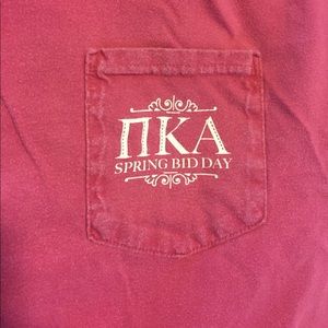 Red Pi kappa alpha bid day shirt