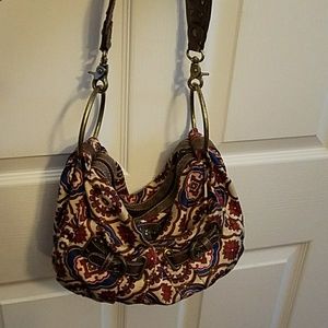 Pattern shoulder bag