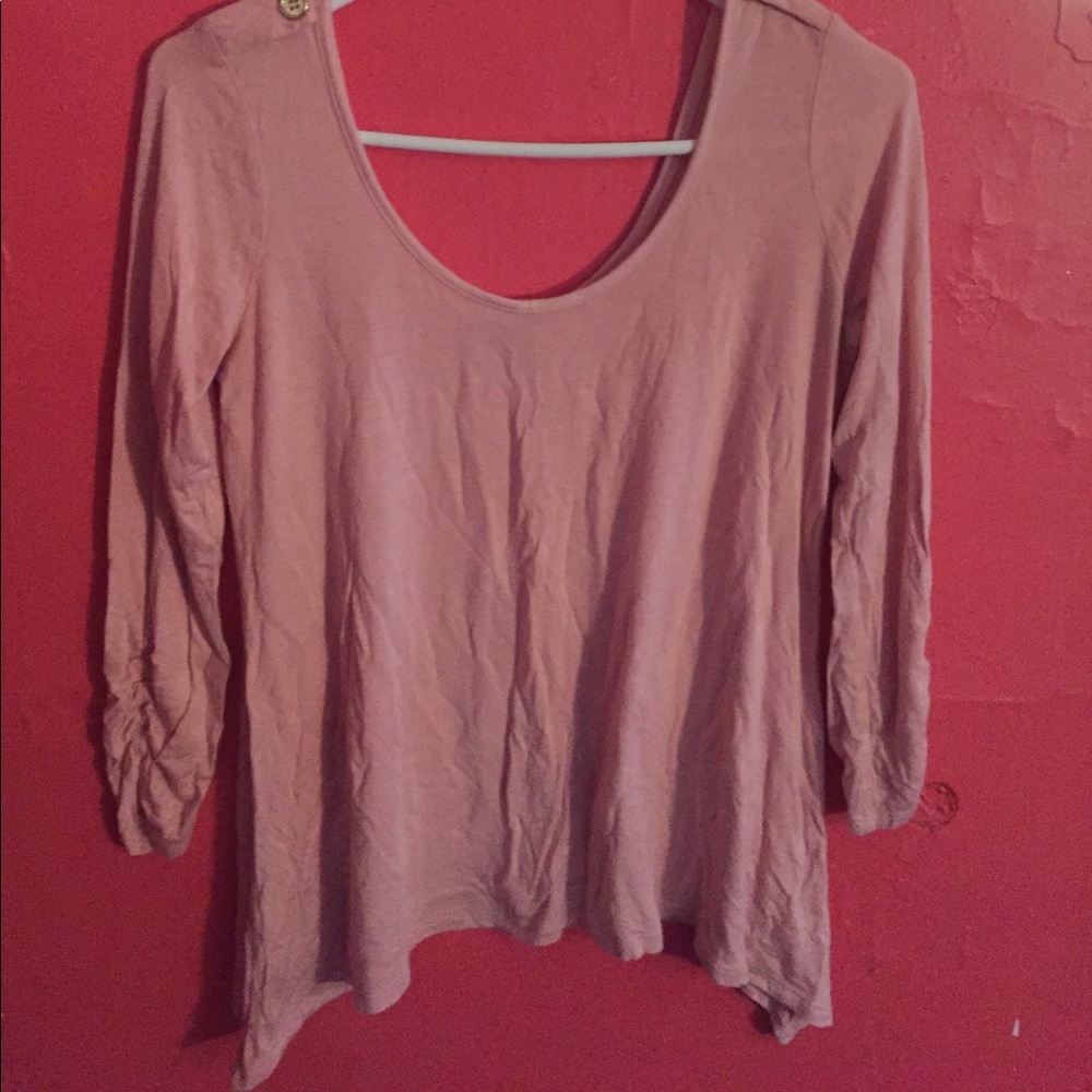 Pink blouse