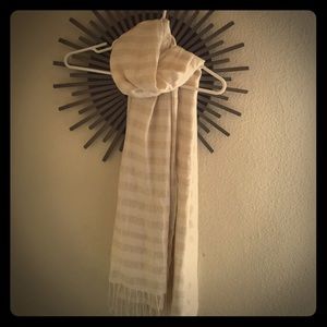 Gold and Vanilla Scarf