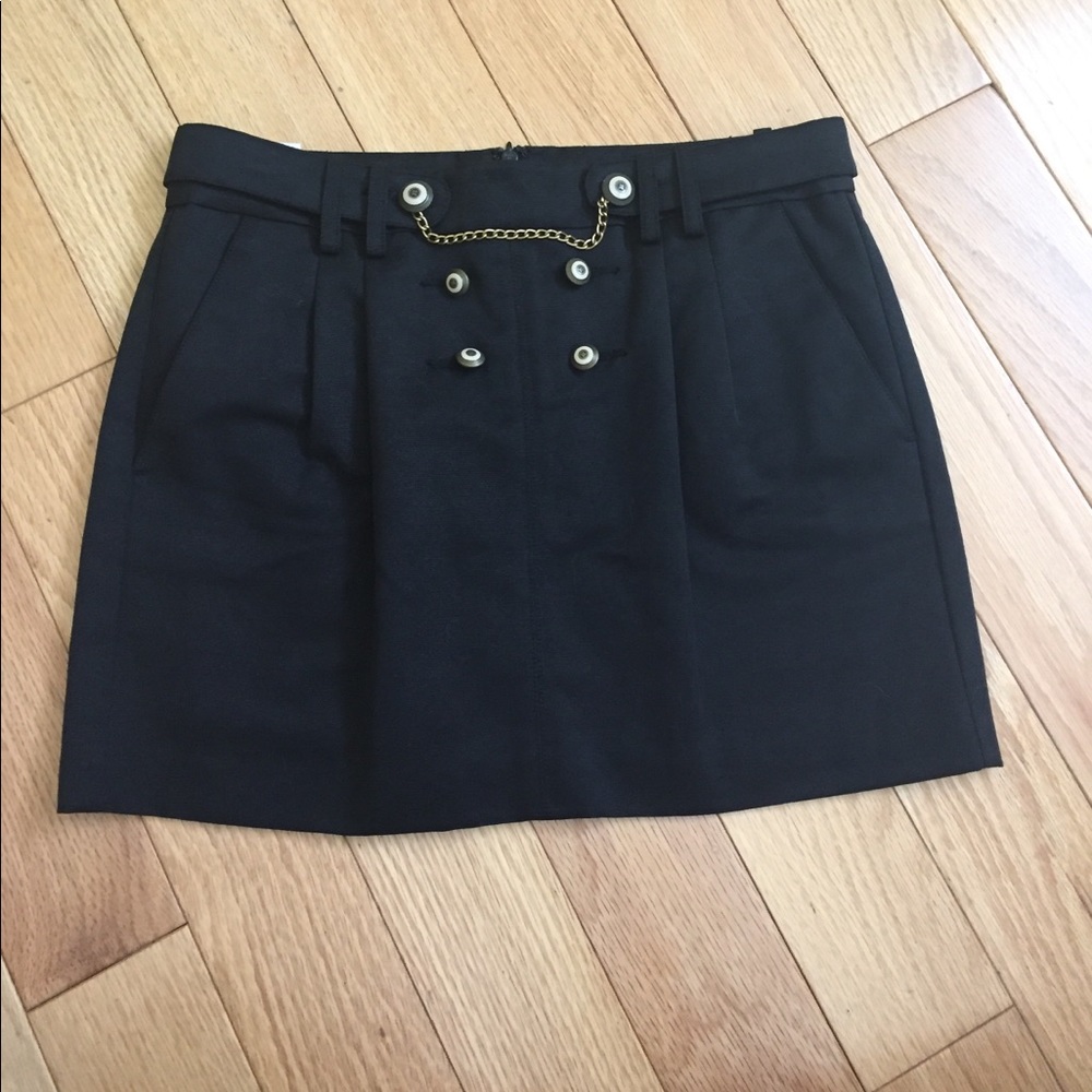 BCBG mini skirt black size 0