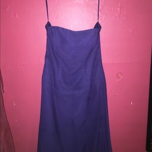 Strapless formal dress