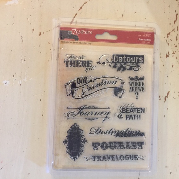 Travel Stamp Set - Picture 1 of 4
