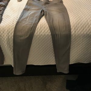 Gray jeggings
