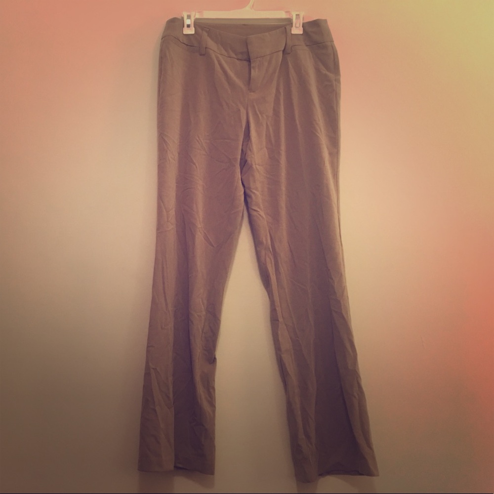 Tan dress slacks