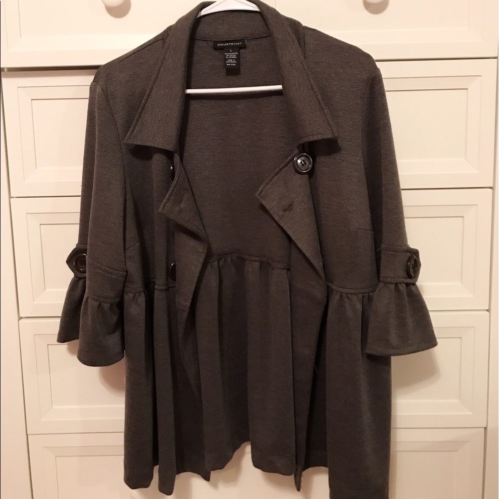 Large Grey Lightweight Jacket