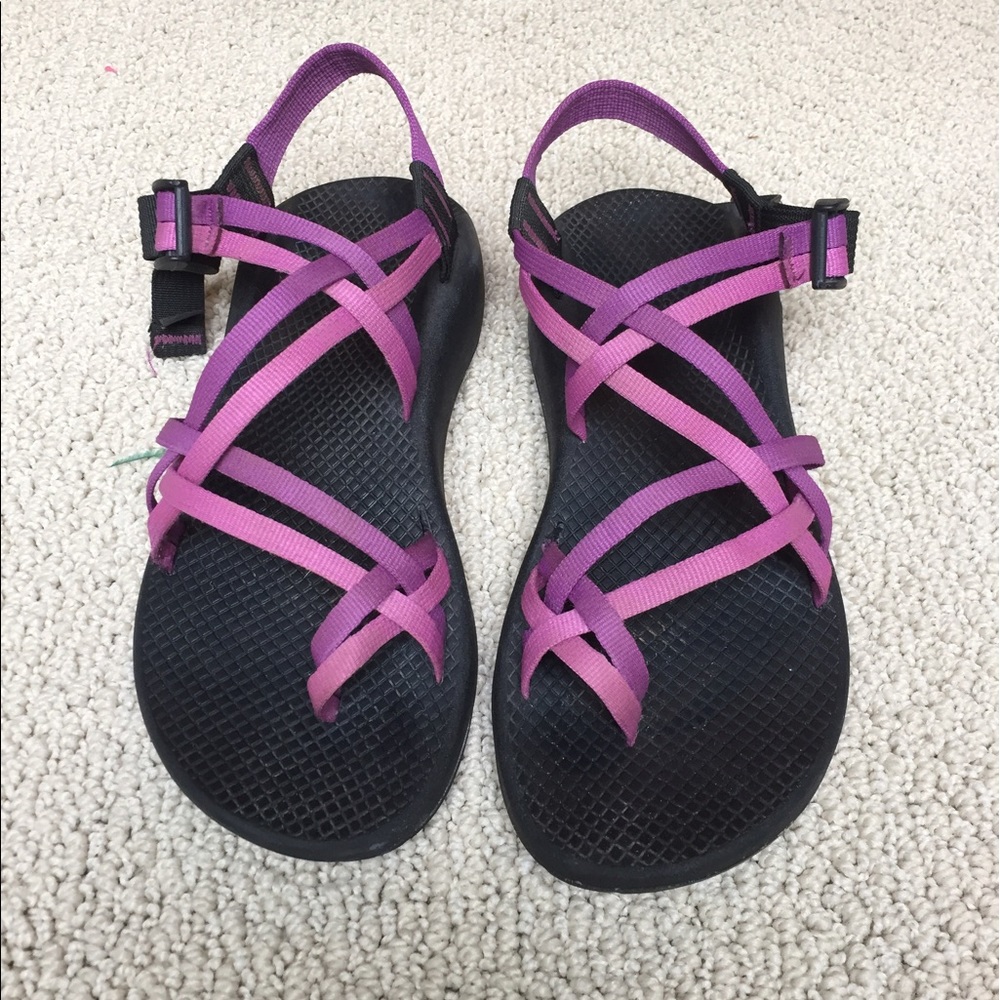Purple 2 strap chacos