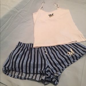 Milwaukee Brewers Tank and Shorts