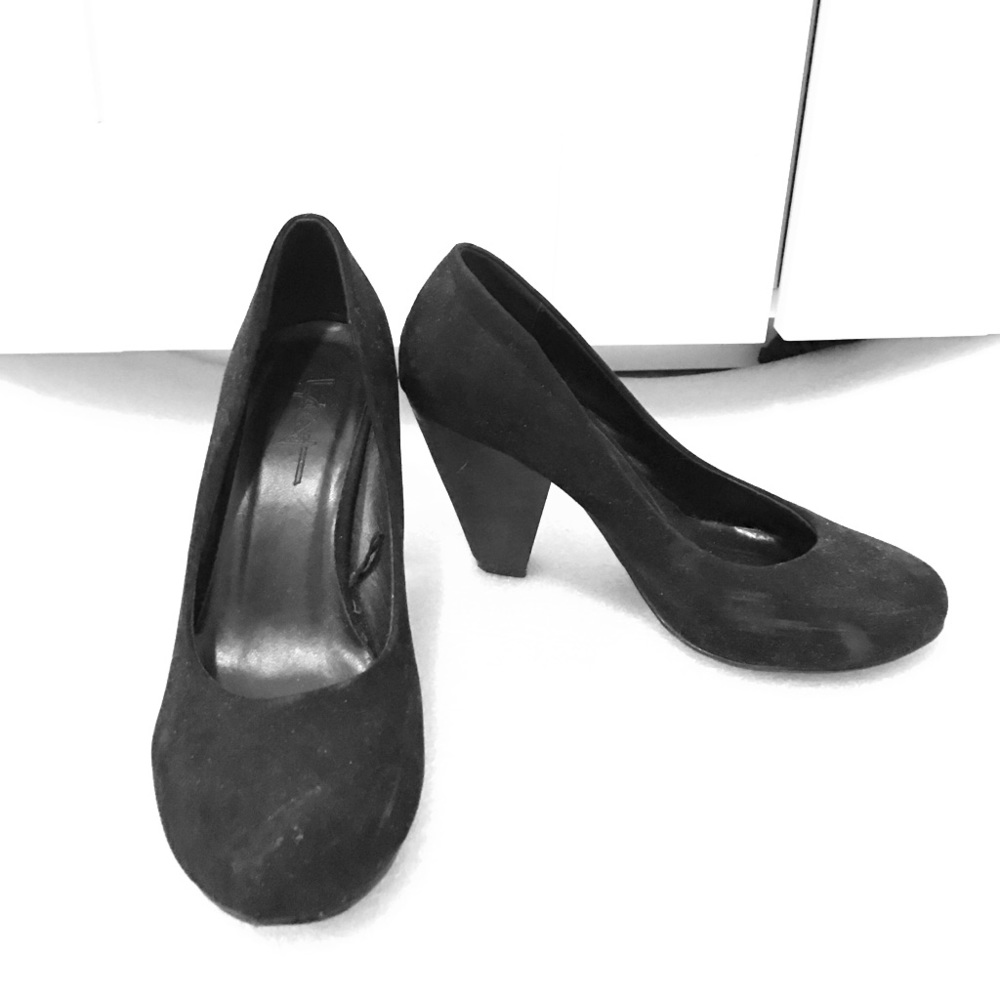Black heels