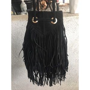 Zara fringe crossbody bag