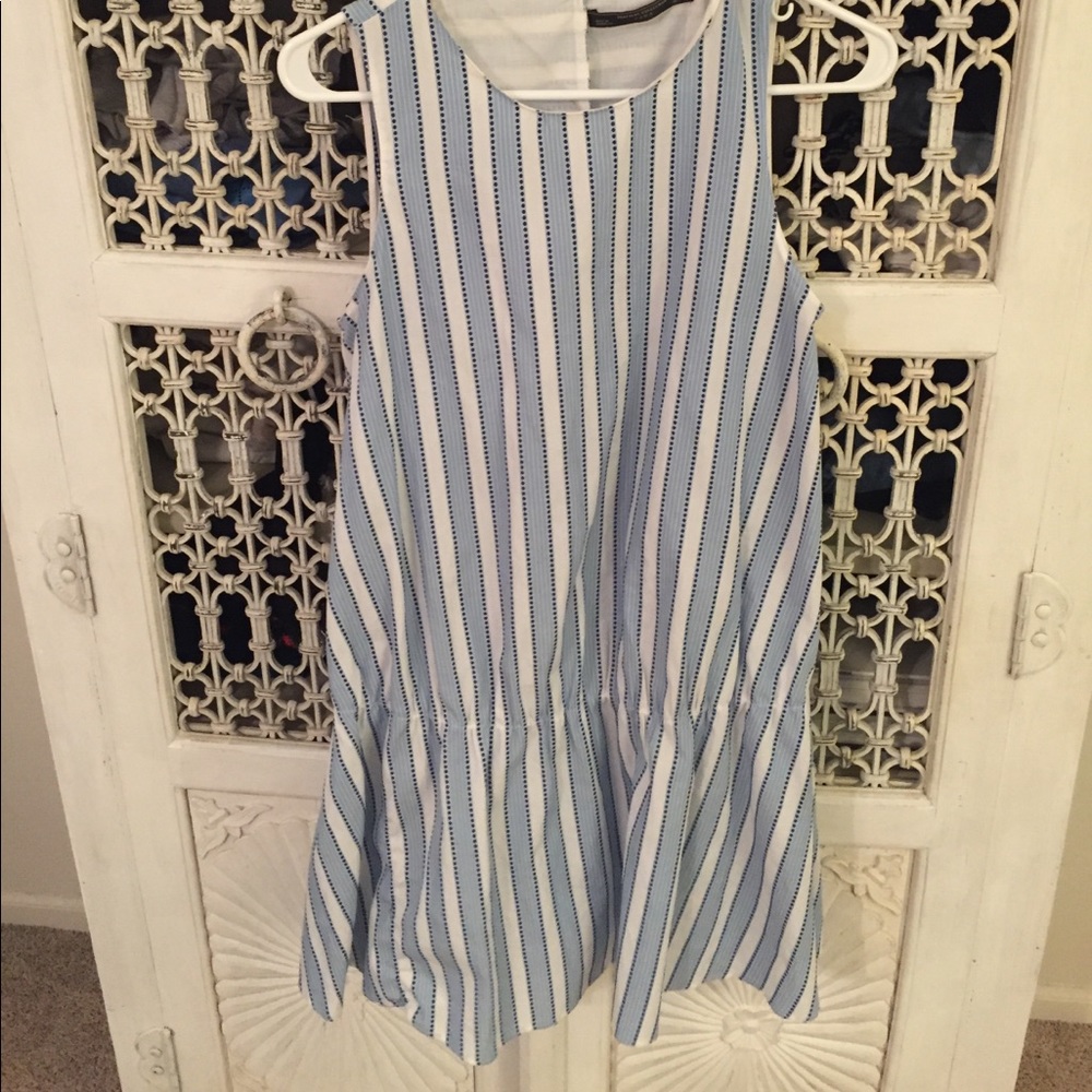Zara striped dress