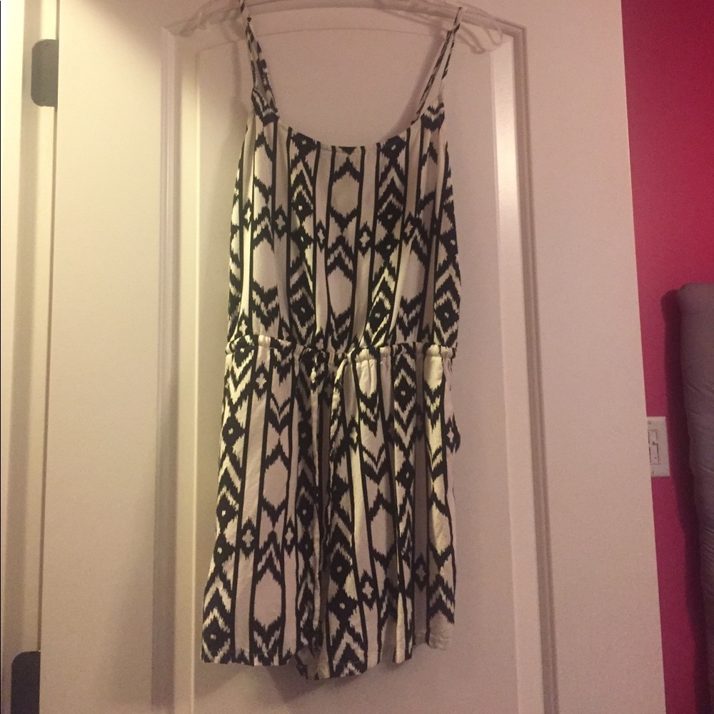 Tribal print romper size M