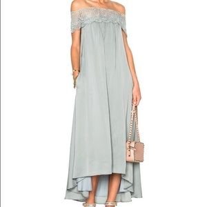 Self Portrait lace off the shoulder dress