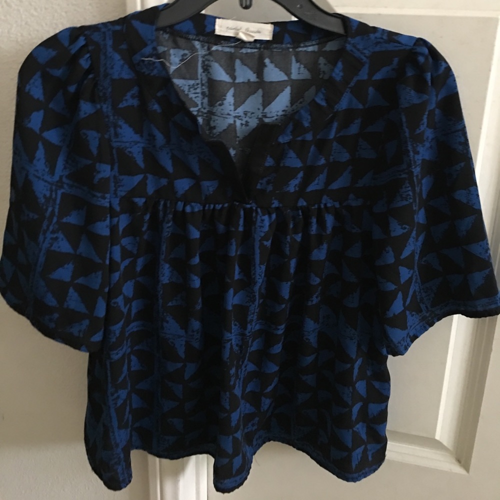 Nordstrom boxy blouse