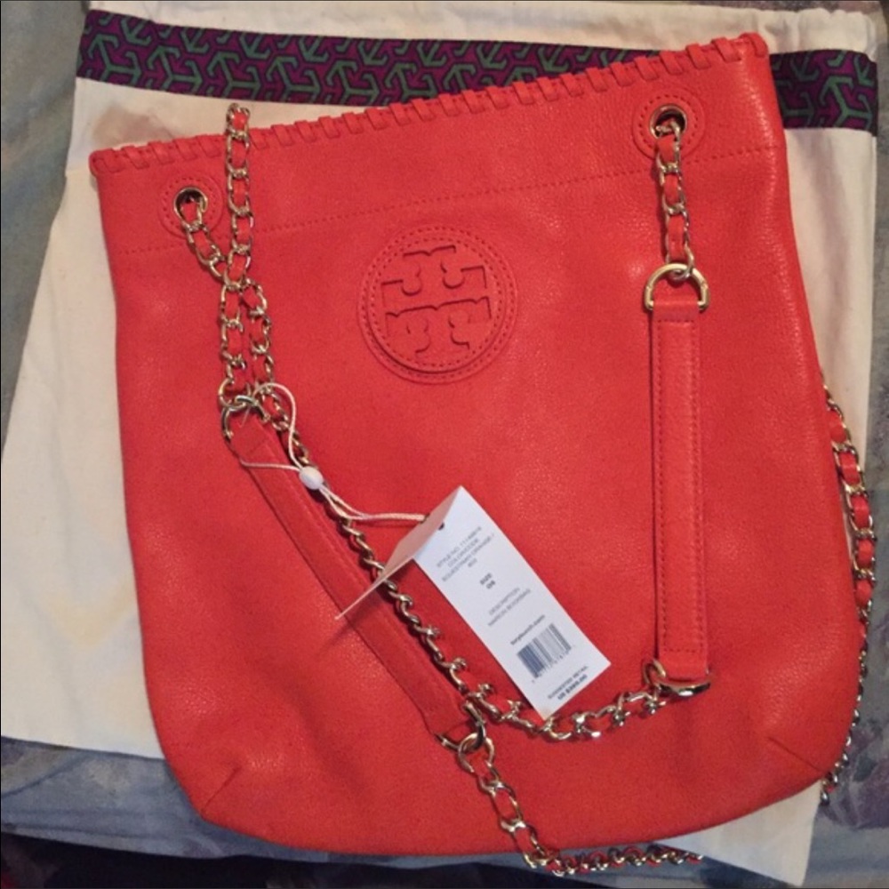Tory Burch "Marion Bookbag" crossbody