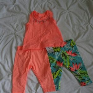 Baby girl Tank top, leggings