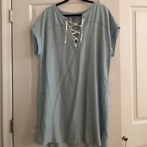 Aerie Lace Up Dress