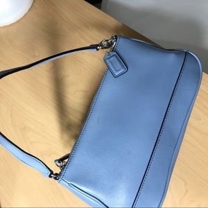 Vintage baby blue coach purse