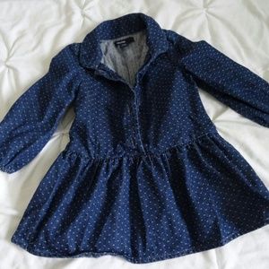 Baby girl denim dress