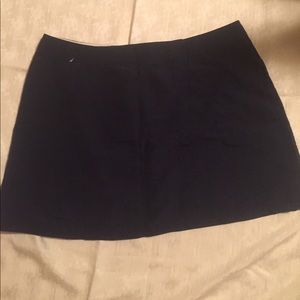 Navy Nautica wrap mini skirt