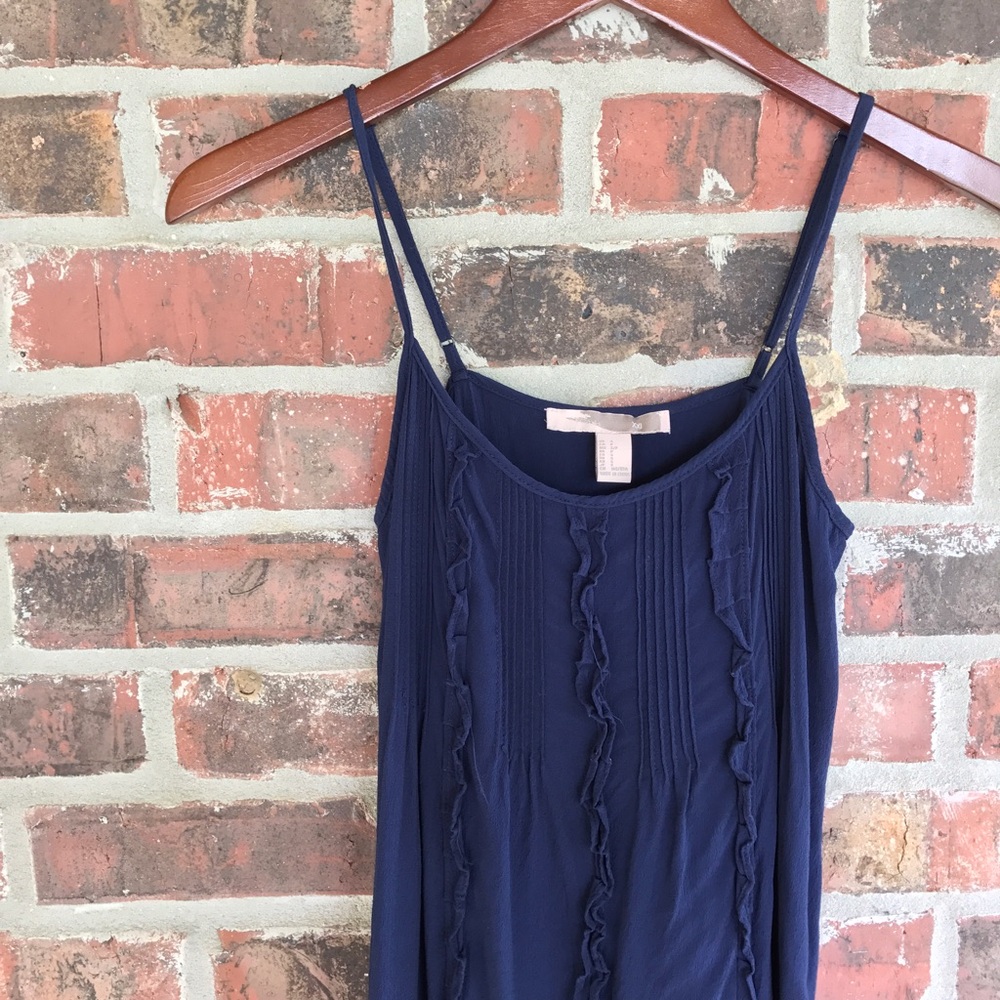 Navy Slip Dress