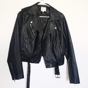 Urban Outfitters Leather Moto Jacket
