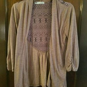 Maurices purple cardi