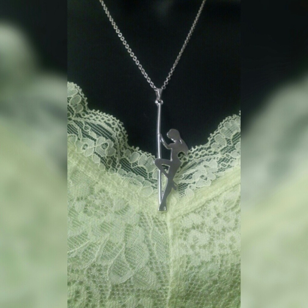 Pole dance necklace