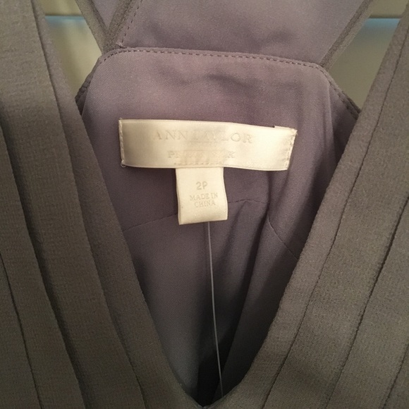 Ann Taylor Grey Dress - Picture 2 of 3