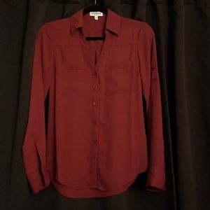 NWOT Slim Fit Portofino Convertible Sleeve Shirt