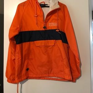 University of Illinois unisex wind jacket