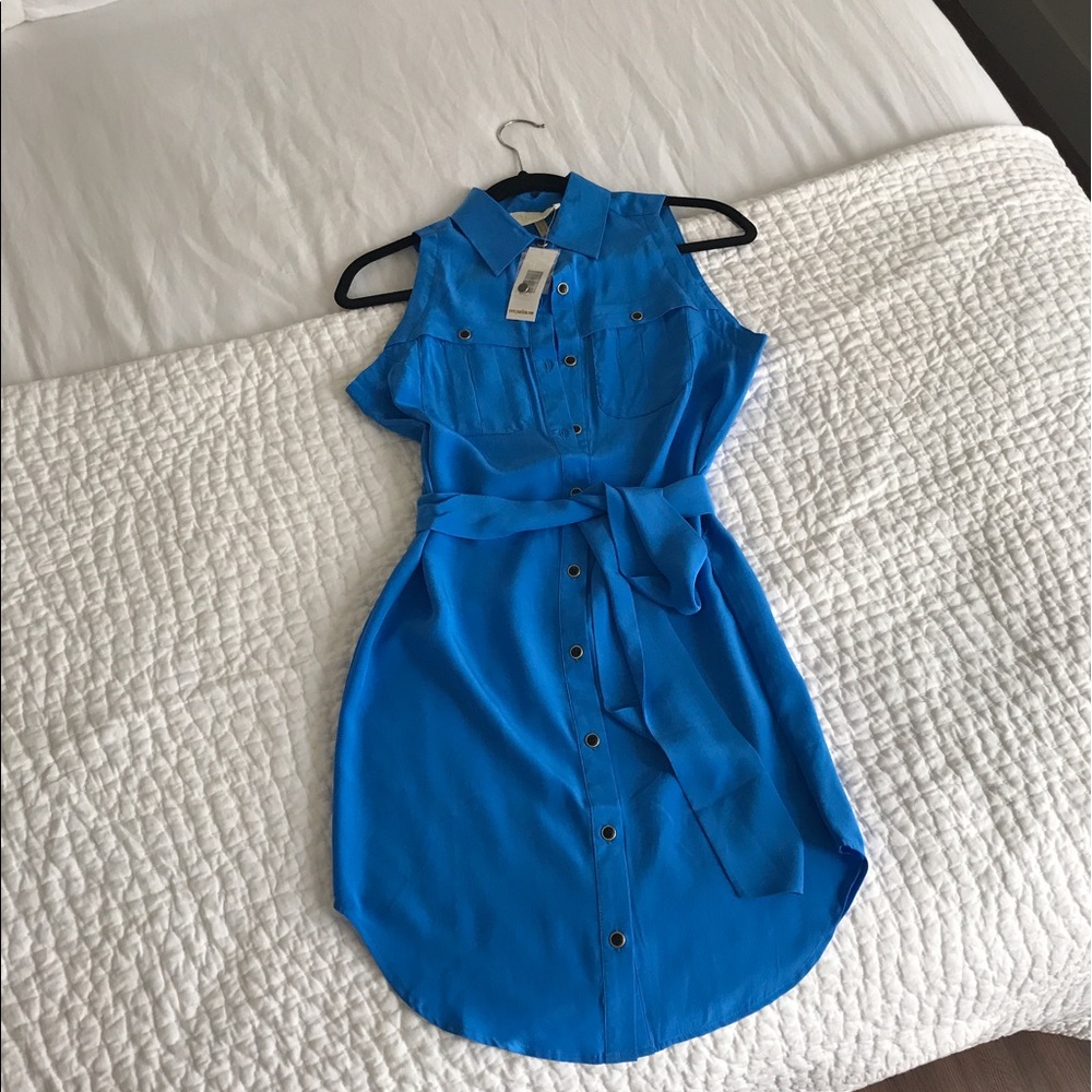 Yumi Kim blue silk dress