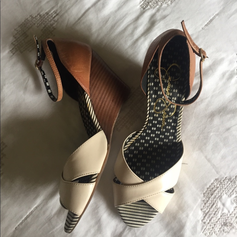 Jessica Simpson wedges