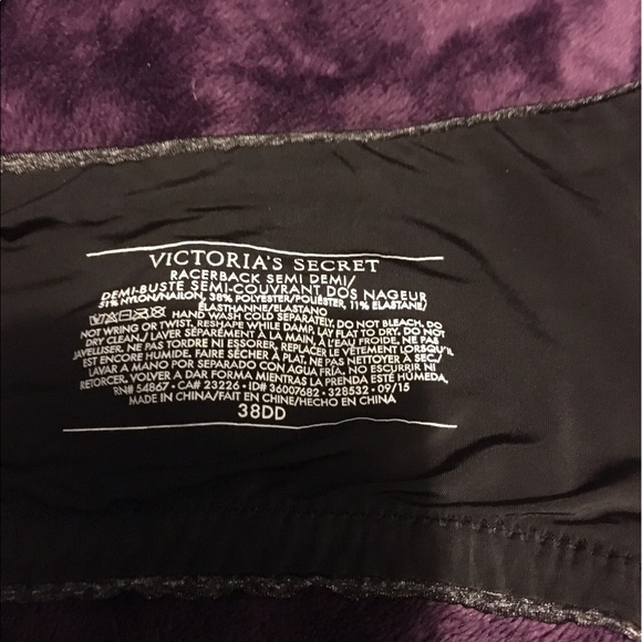 Black/Grey VS Racerback Demi - Picture 2 of 4