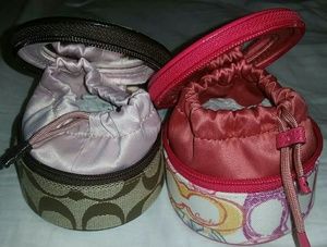 Coach Rare Jewelry Box or Coin Purse