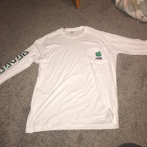 Pink long sleeve shirt